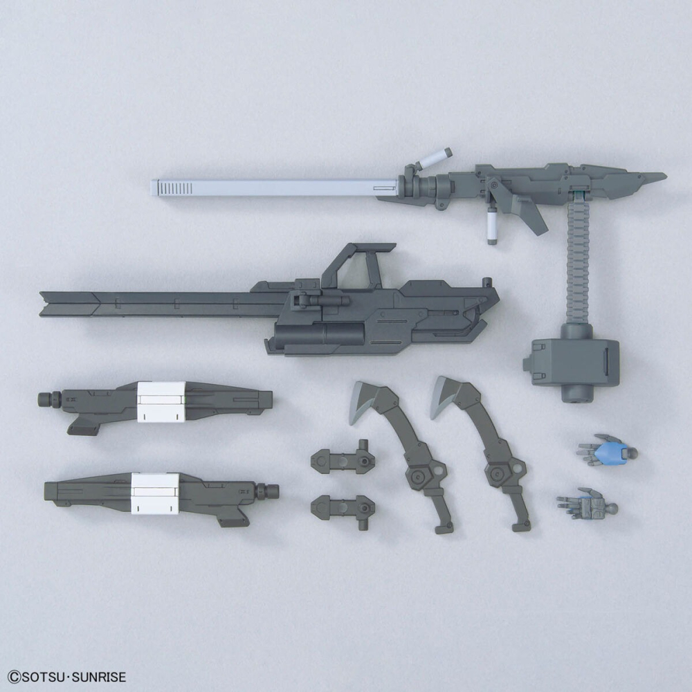 組裝模型 BANDAI 配件套組 鋼彈模型12(大型磁軌砲)-細節圖2