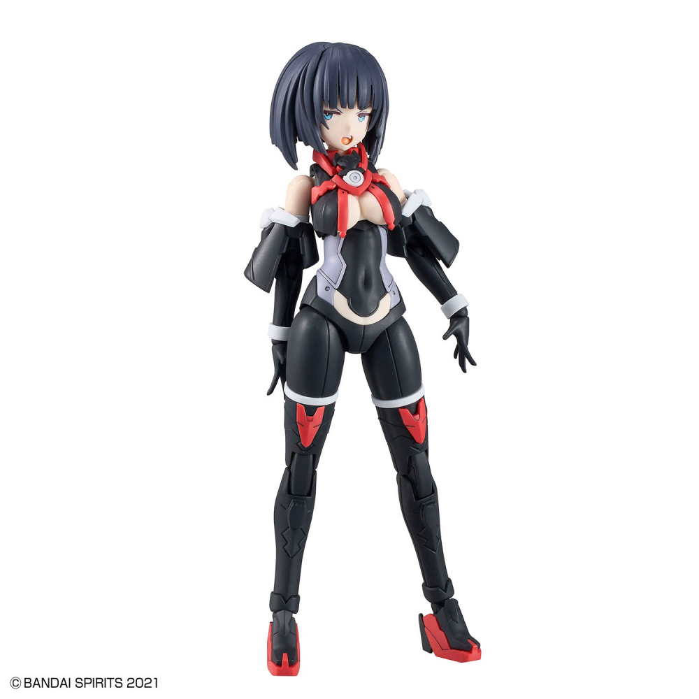 組裝模型 BANDAI 30MS系列 組裝少女輕作戰 SIS-K00 蜜可露露[顏色B]-細節圖2