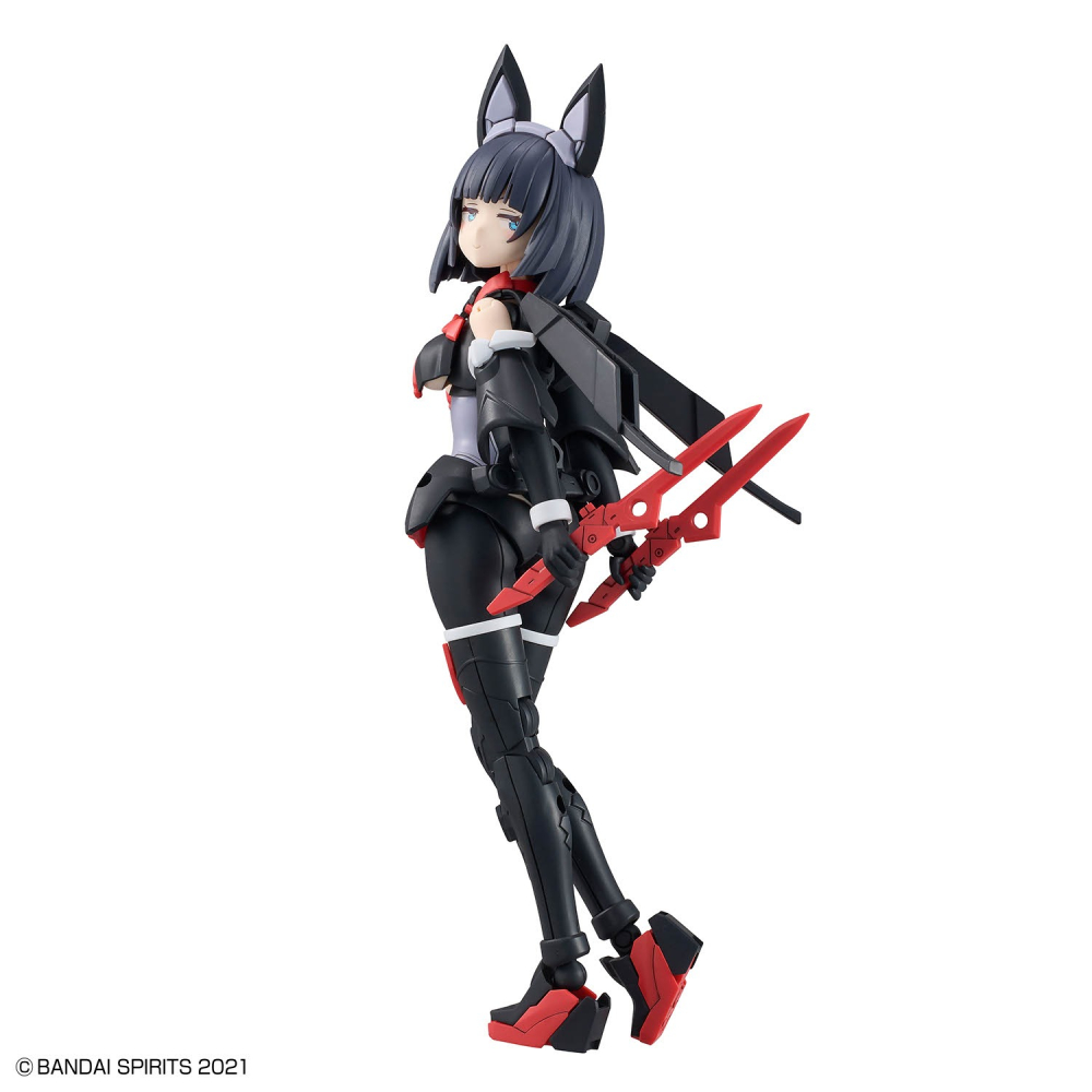 組裝模型 BANDAI 30MS系列 組裝少女輕作戰 SIS-K00 蜜可露露[顏色B]-細節圖4