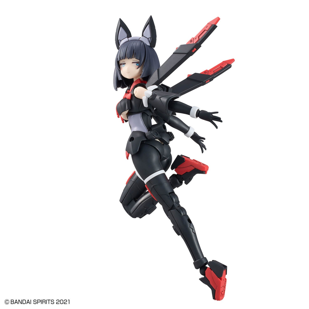 組裝模型 BANDAI 30MS系列 組裝少女輕作戰 SIS-K00 蜜可露露[顏色B]-細節圖5