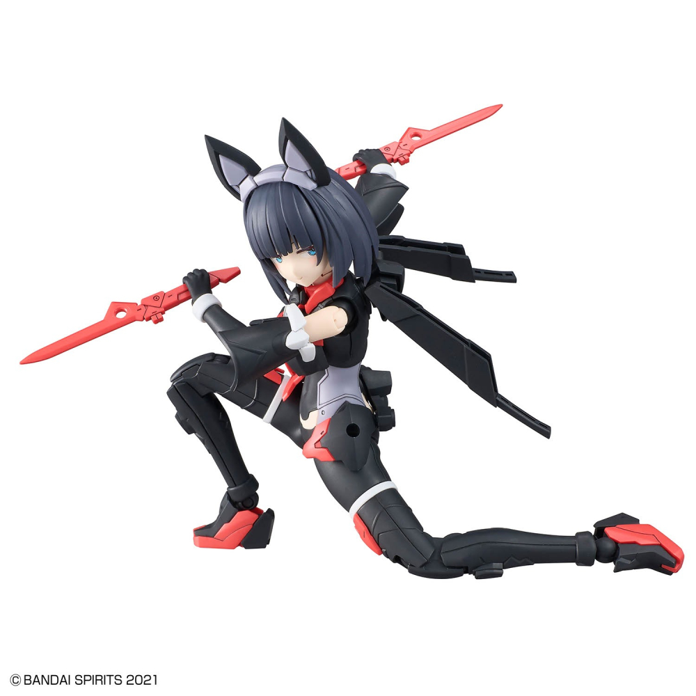 組裝模型 BANDAI 30MS系列 組裝少女輕作戰 SIS-K00 蜜可露露[顏色B]-細節圖6