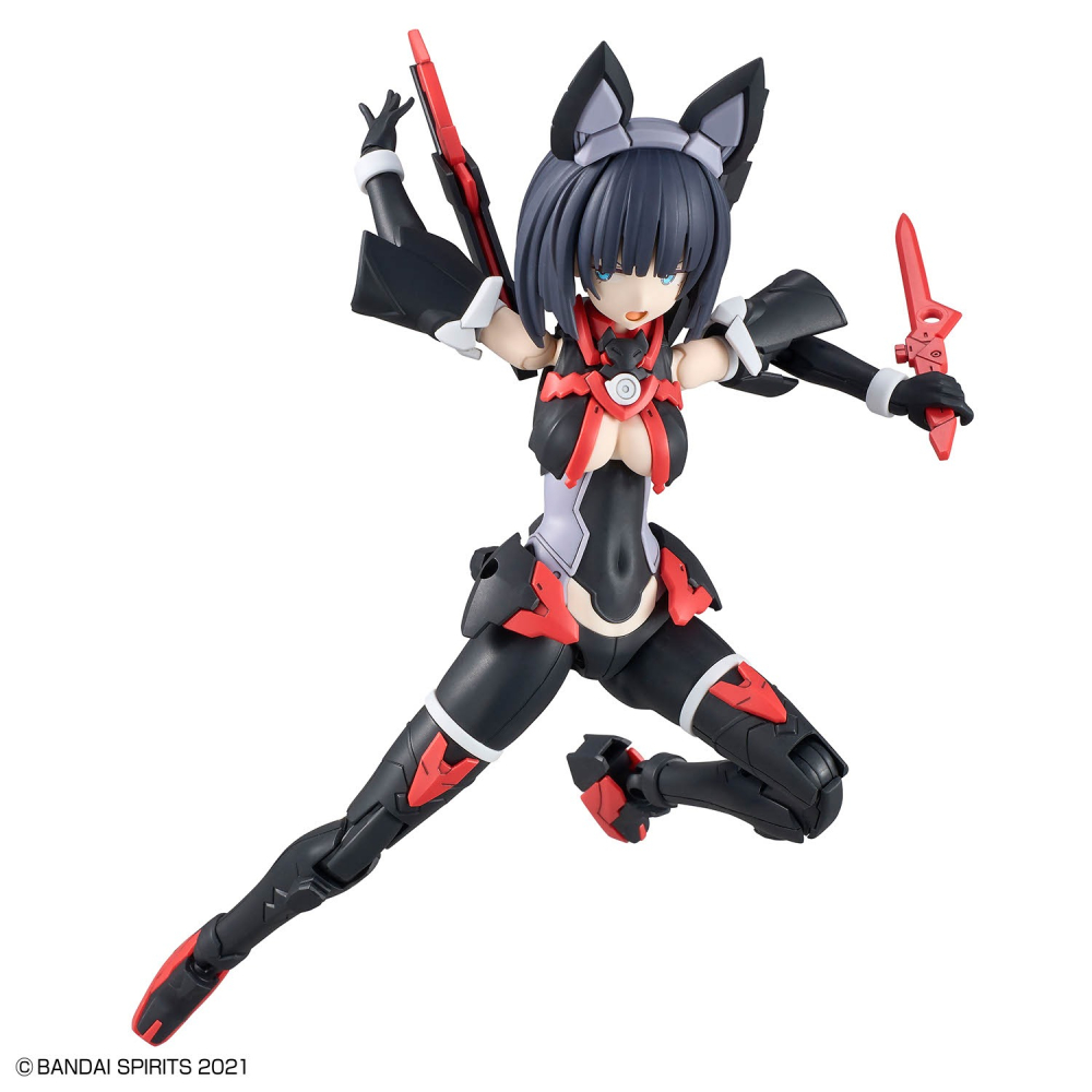 組裝模型 BANDAI 30MS系列 組裝少女輕作戰 SIS-K00 蜜可露露[顏色B]-細節圖7