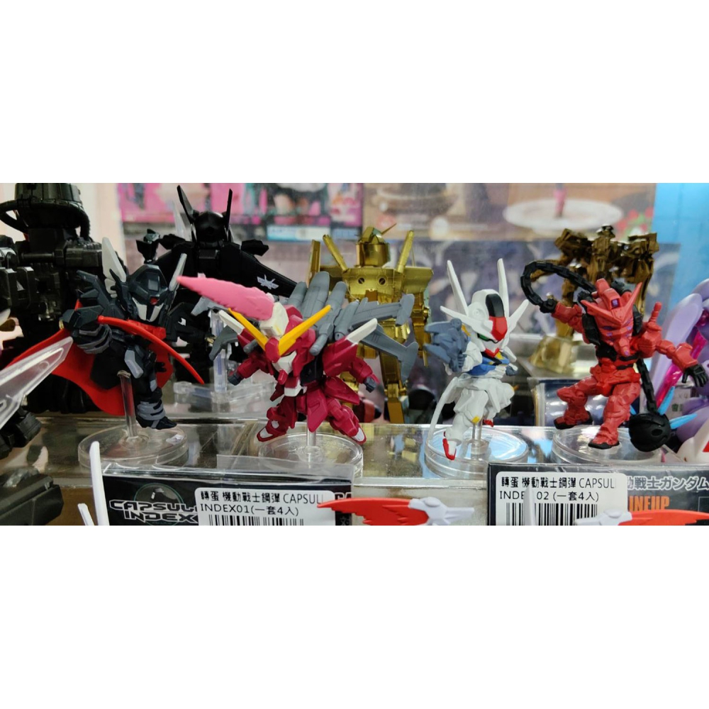 轉蛋 BANDAI 機動戰士鋼彈 CAPSULE INDEX 02 (套4入) 400日幣-細節圖2