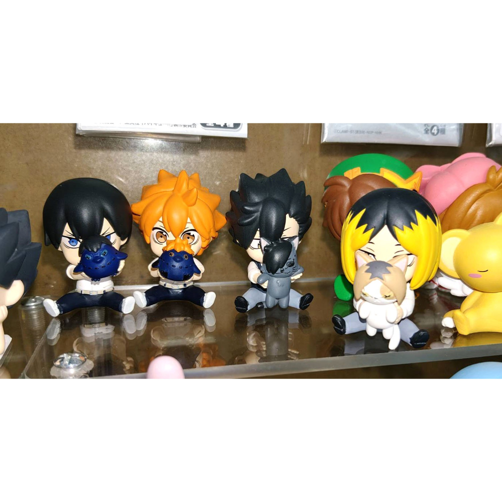 轉蛋 TAKARA 排球少年 Hide&Seek 捉迷藏小公仔 烏野．音駒(套4入) 400日幣-細節圖2