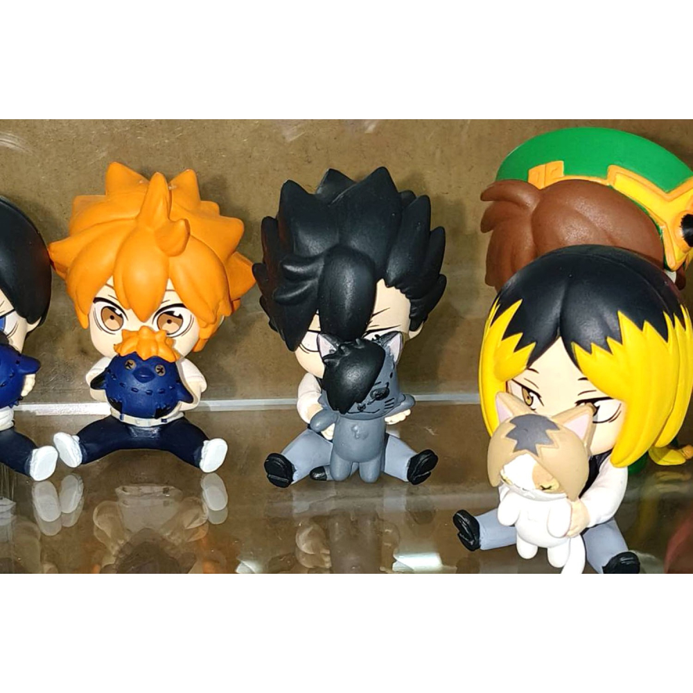 轉蛋 TAKARA 排球少年 Hide&Seek 捉迷藏小公仔 烏野．音駒(套4入) 400日幣-細節圖4