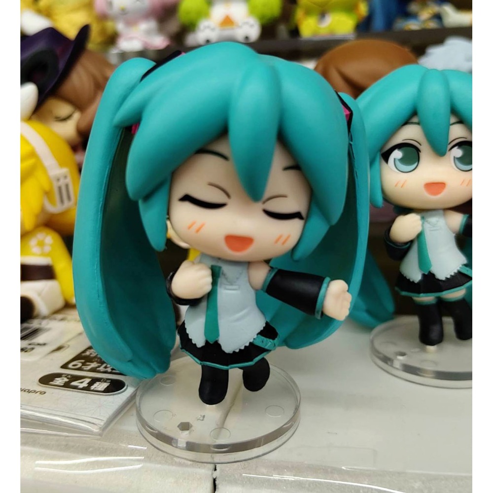 轉蛋 TAKARA 初音未來 回頭公仔 (套4入) 400日幣-細節圖6