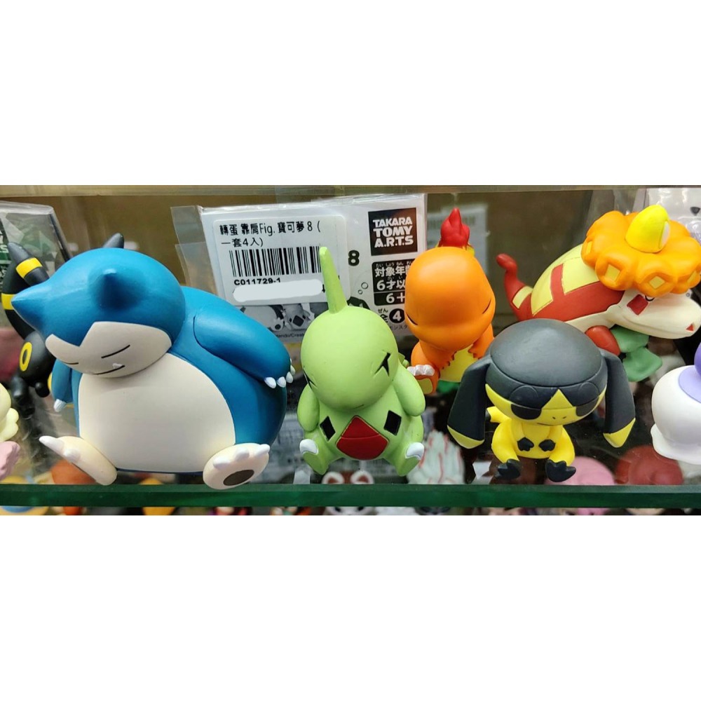 轉蛋 TAKARA 靠肩Fig. 寶可夢8 (套4入) 300日幣(僅剩展示品)-細節圖3
