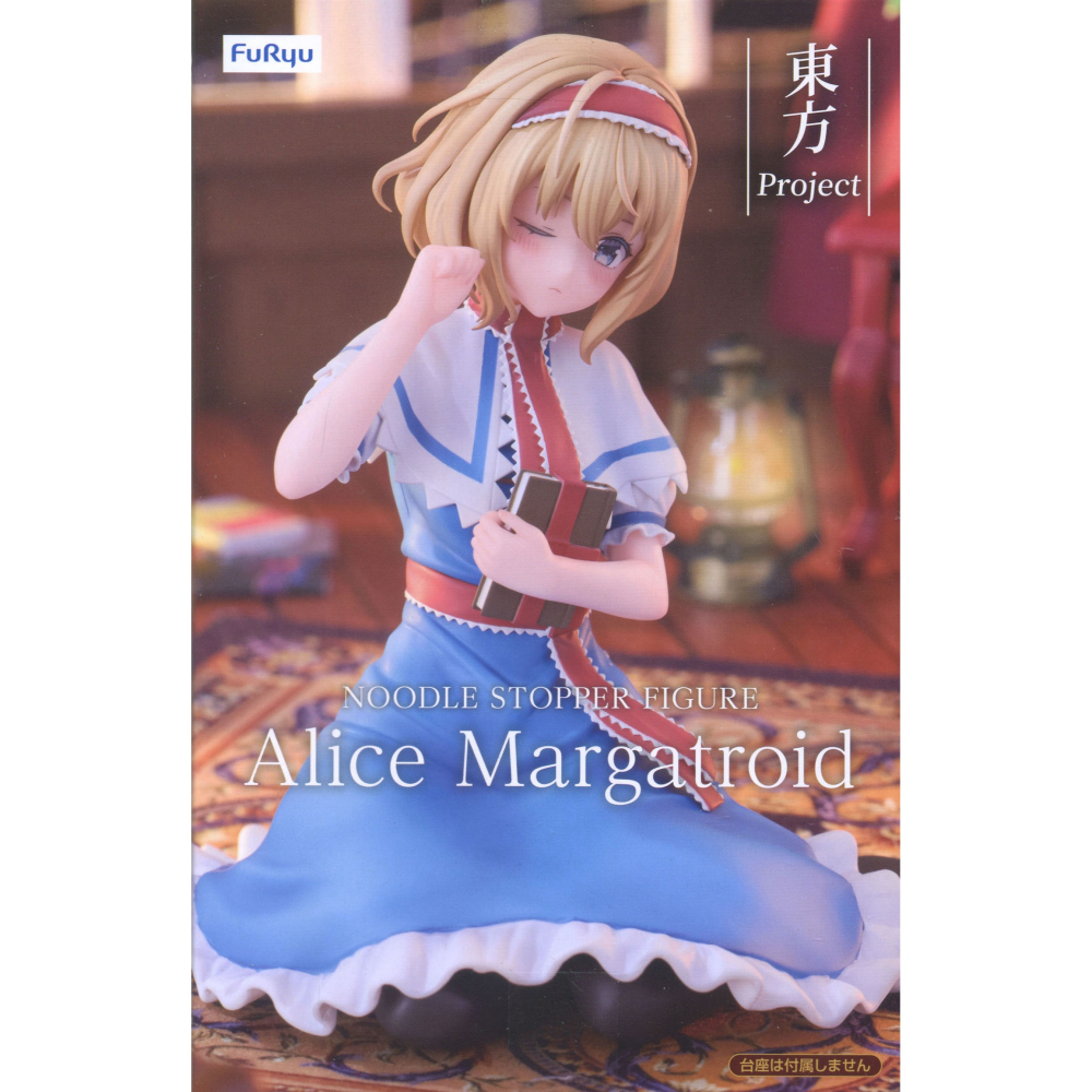 景品 FURYU 東方Project 泡麵杯蓋 愛麗絲.瑪格特洛依德-細節圖3