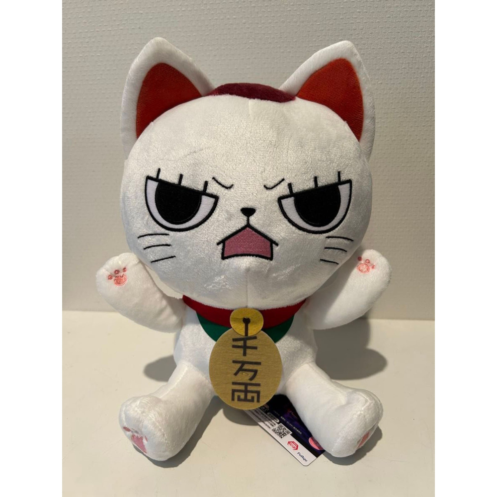 景品 FURYU 膽大黨 Big 絨毛娃娃 高速婆婆(招財貓) B款-細節圖2