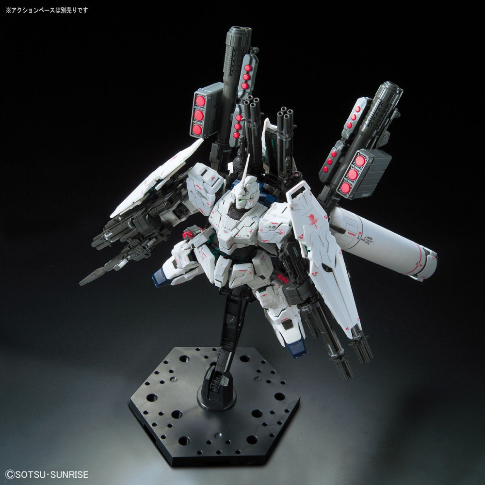 組裝模型 BANDAI RG-30 全裝備型 獨角獸鋼彈 (鋼彈UC)-細節圖9