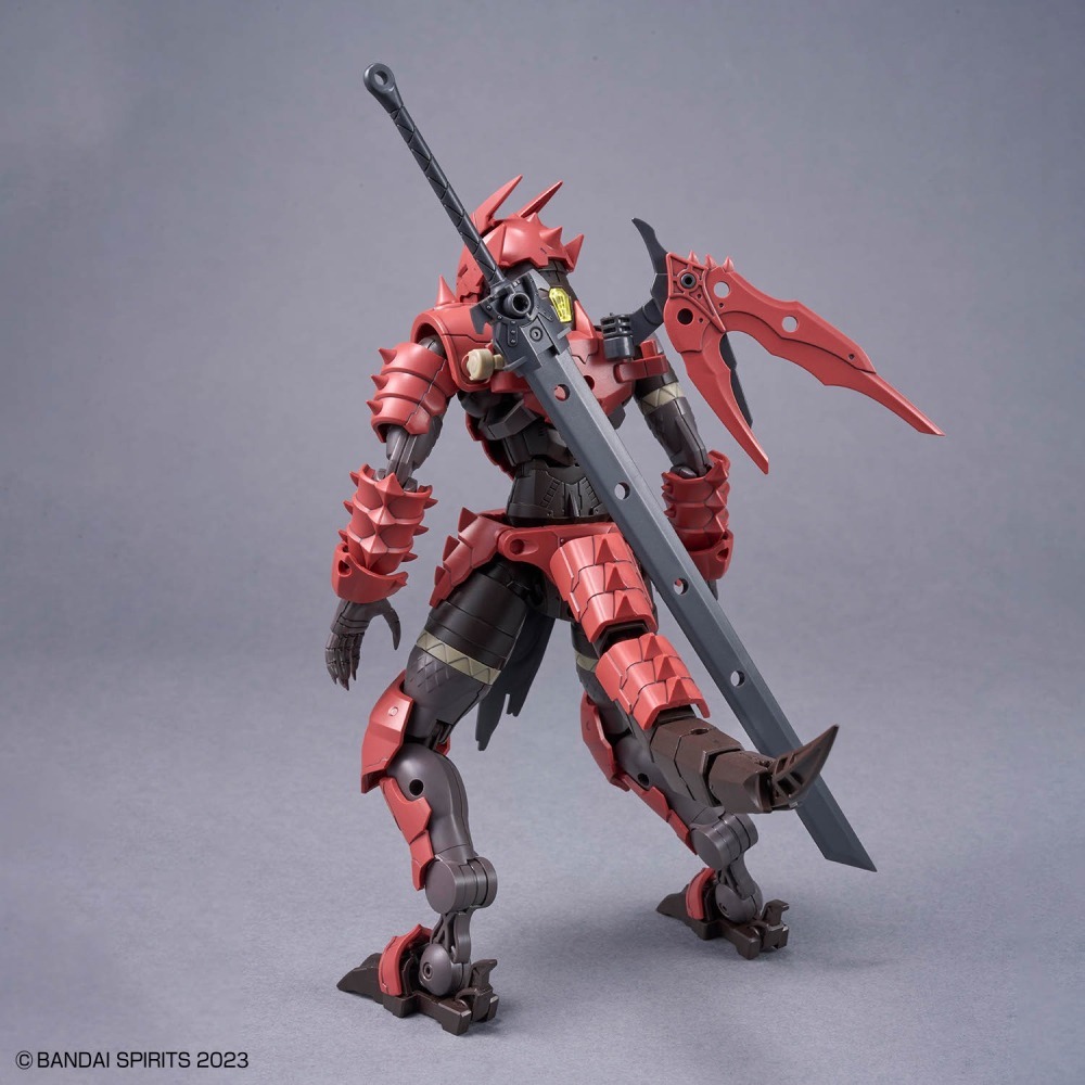 組裝模型 BANDAI 30MF系列 組裝奇幻輕作戰 龍人騎士-細節圖3