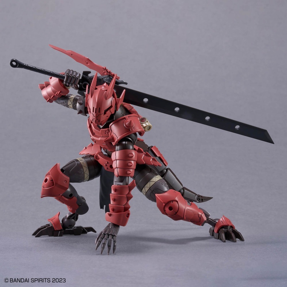 組裝模型 BANDAI 30MF系列 組裝奇幻輕作戰 龍人騎士-細節圖6