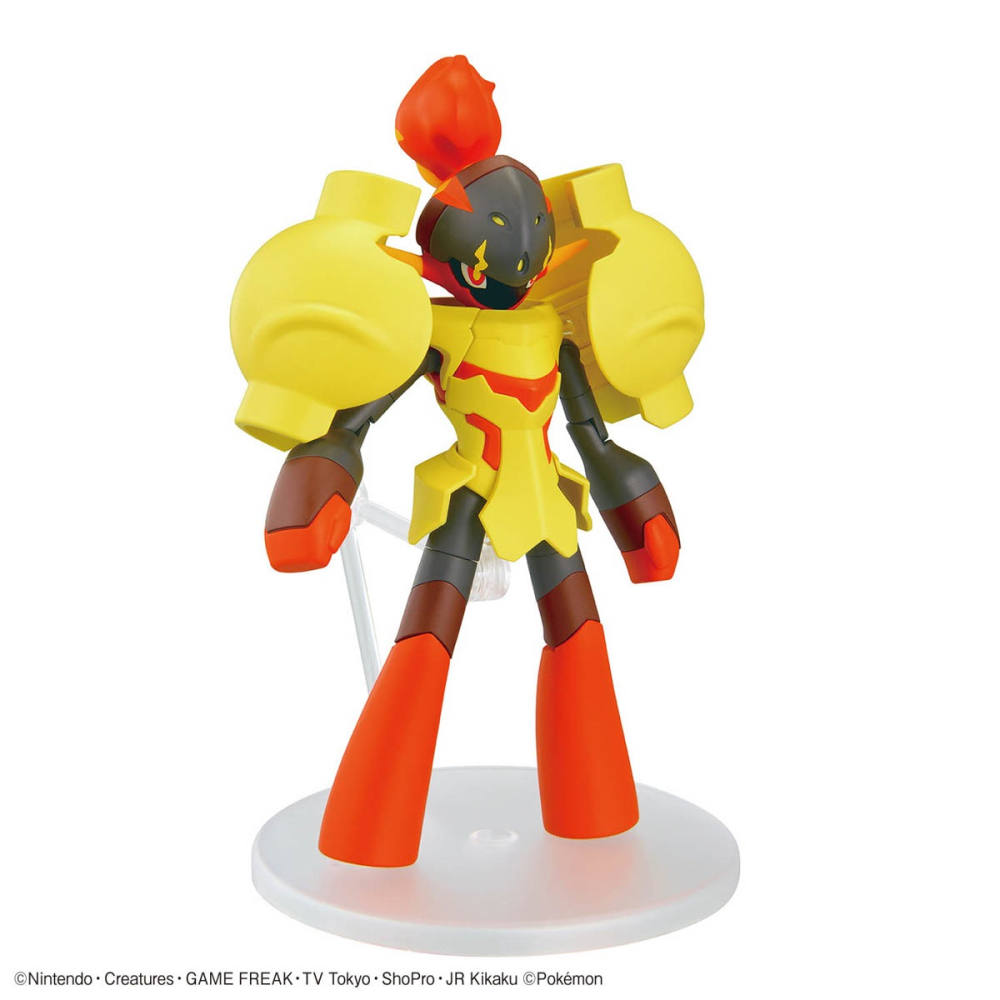 組裝模型 BANDAI 寶可夢 PLAMO 收藏集 58 精選系列 紅蓮鎧騎-細節圖2