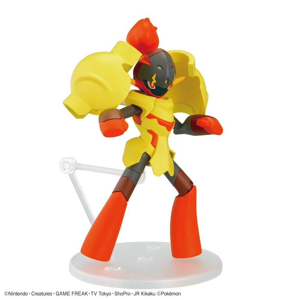 組裝模型 BANDAI 寶可夢 PLAMO 收藏集 58 精選系列 紅蓮鎧騎-細節圖3