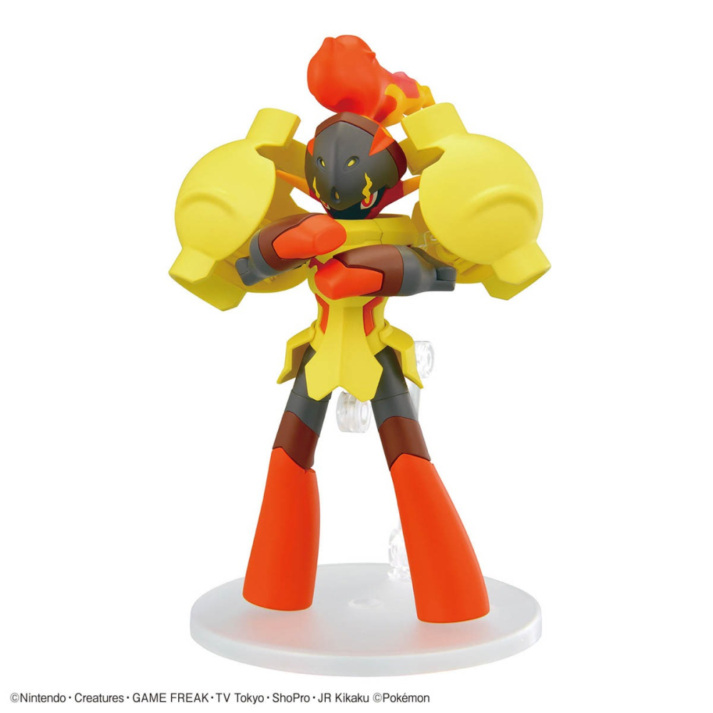 組裝模型 BANDAI 寶可夢 PLAMO 收藏集 58 精選系列 紅蓮鎧騎-細節圖4