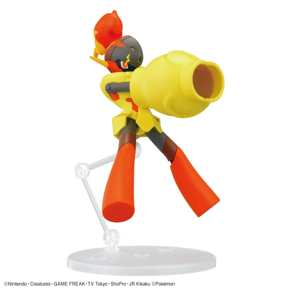組裝模型 BANDAI 寶可夢 PLAMO 收藏集 58 精選系列 紅蓮鎧騎-細節圖5