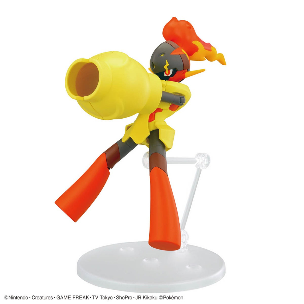 組裝模型 BANDAI 寶可夢 PLAMO 收藏集 58 精選系列 紅蓮鎧騎-細節圖6