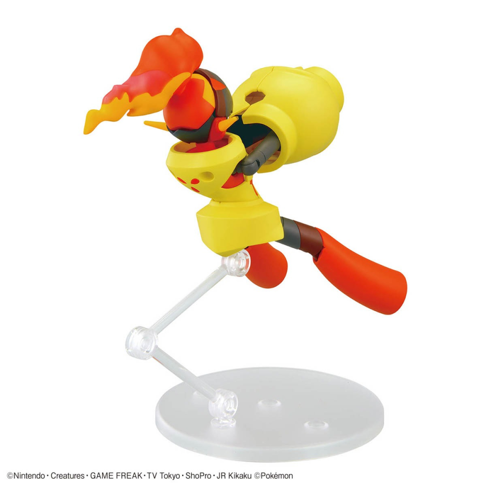 組裝模型 BANDAI 寶可夢 PLAMO 收藏集 58 精選系列 紅蓮鎧騎-細節圖7