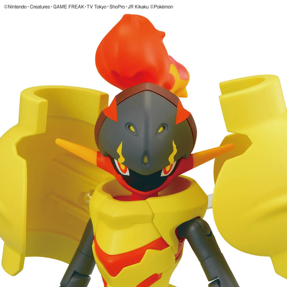 組裝模型 BANDAI 寶可夢 PLAMO 收藏集 58 精選系列 紅蓮鎧騎-細節圖8