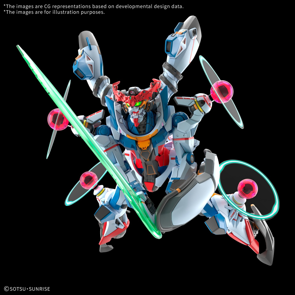 組裝模型 BANDAI HG 1/144 GQuuuuuuX(恩底彌翁裝置覺醒時)-細節圖11