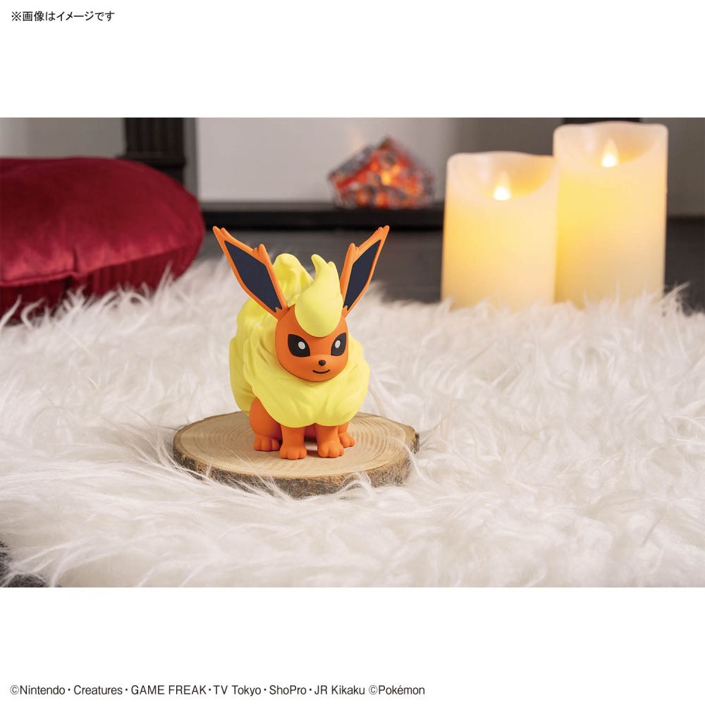 組裝模型 BANDAI 寶可夢 快速組裝系列 25 火伊布-細節圖7