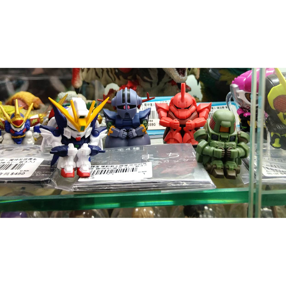 轉蛋 BANDAI 機動戰士鋼彈 放空的等待 鋼彈的場合 4(套4入) 400日幣-細節圖2
