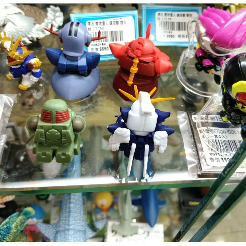 轉蛋 BANDAI 機動戰士鋼彈 放空的等待 鋼彈的場合 4(套4入) 400日幣-細節圖9