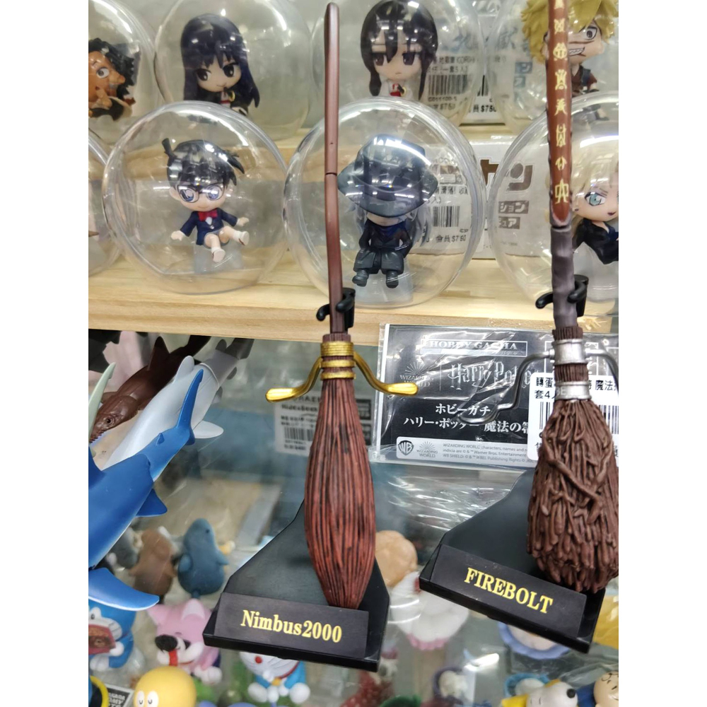 轉蛋 TAKARA 哈利波特 魔法掃把 (套4入) 400日幣-細節圖6