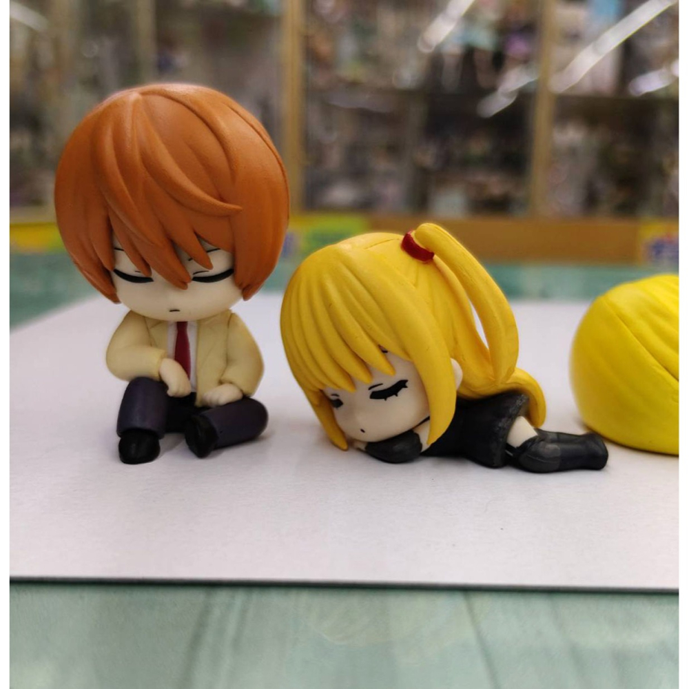 轉蛋 BANDAI DEATH NOTE 死亡筆記本 睡覺覺隊(套5入) 500日幣-細節圖3