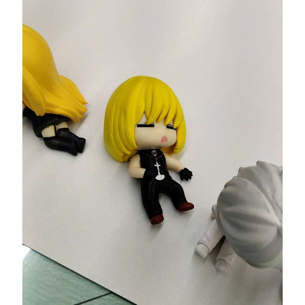 轉蛋 BANDAI DEATH NOTE 死亡筆記本 睡覺覺隊(套5入) 500日幣-細節圖4