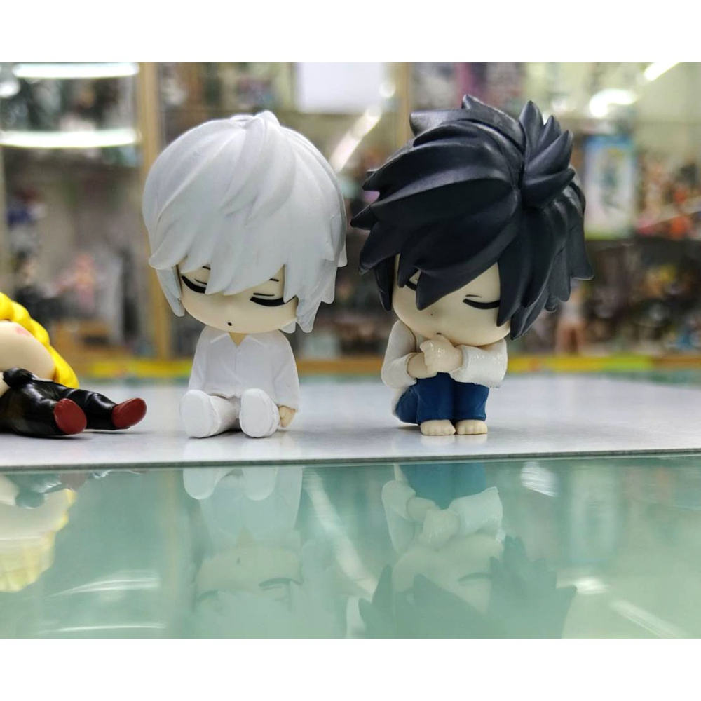轉蛋 BANDAI DEATH NOTE 死亡筆記本 睡覺覺隊(套5入) 500日幣-細節圖5