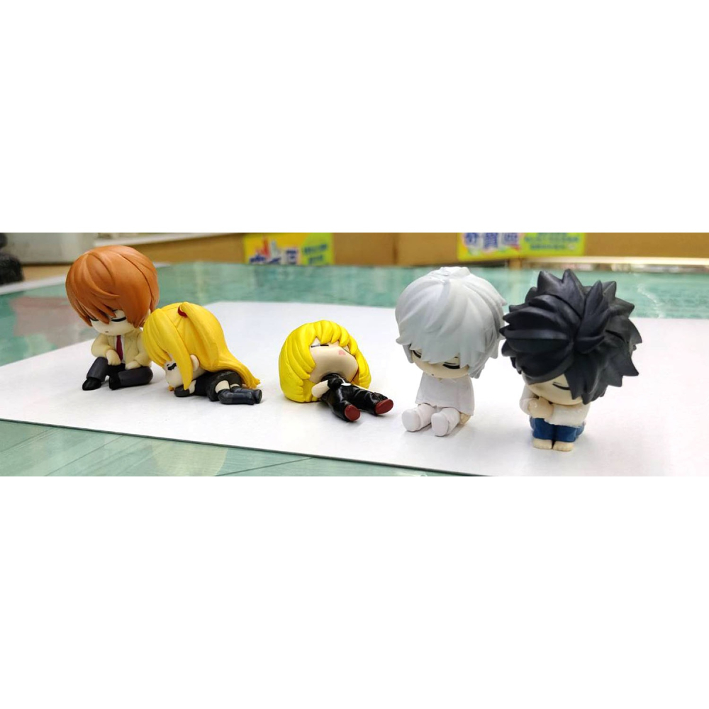 轉蛋 BANDAI DEATH NOTE 死亡筆記本 睡覺覺隊(套5入) 500日幣-細節圖8