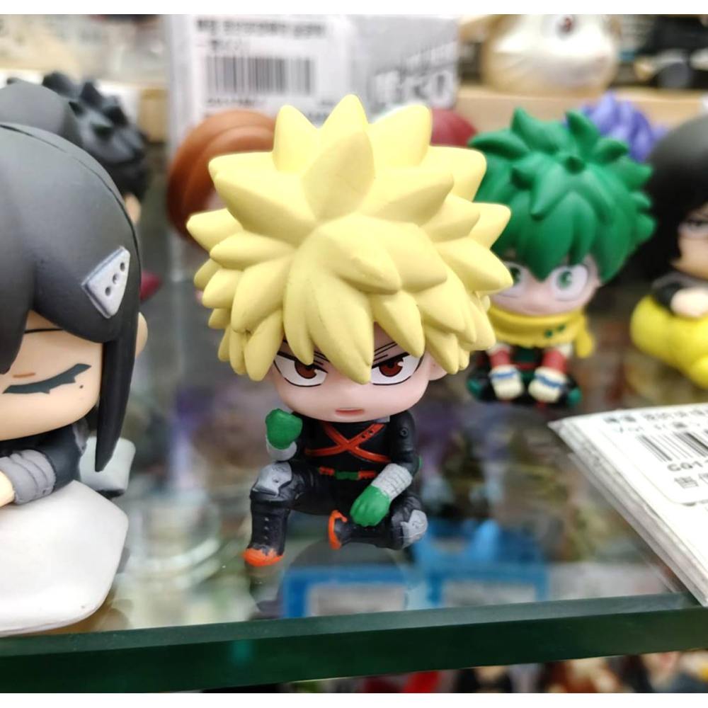 轉蛋 BANDAI 我的英雄學院 坐姿隊 (套4入) 400日幣-細節圖3