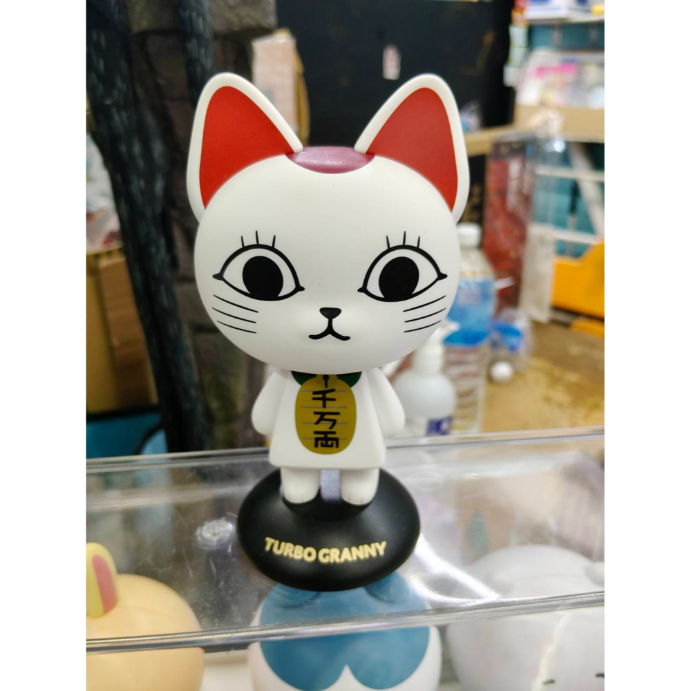 景品 MAX LIMITED 膽大黨 搖頭公仔 高速婆婆 招財貓-細節圖2