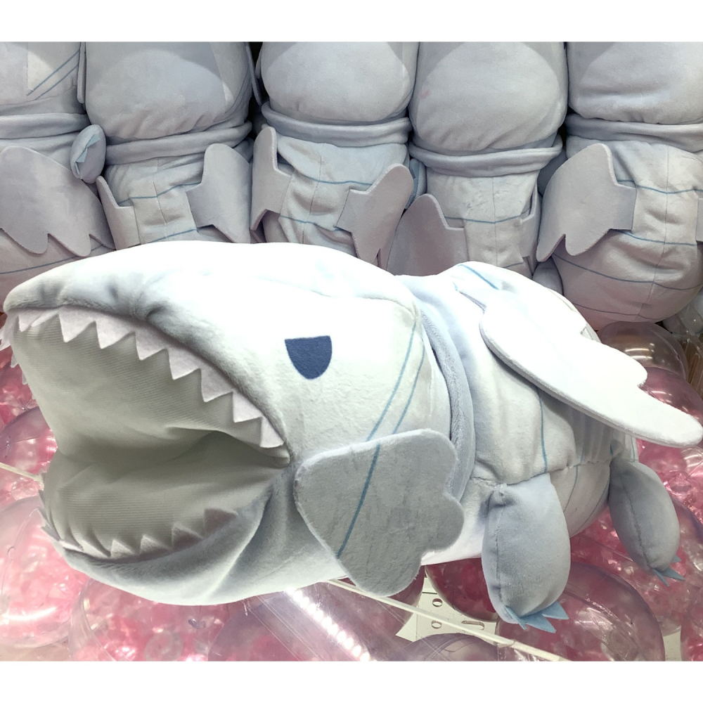 景品 SK JAPAN 遊☆戲☆王 怪獸之決鬥 青眼白龍 午睡挽枕BIG絨毛玩偶-細節圖4