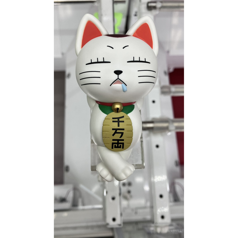 景品 FURYU 膽大黨 泡麵杯蓋 高速婆婆(招財貓)-細節圖5