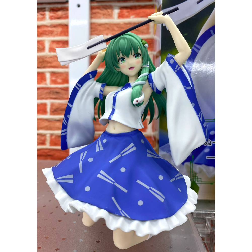 景品 FURYU 東方Project 泡麵杯蓋公仔 東風谷早苗-細節圖2