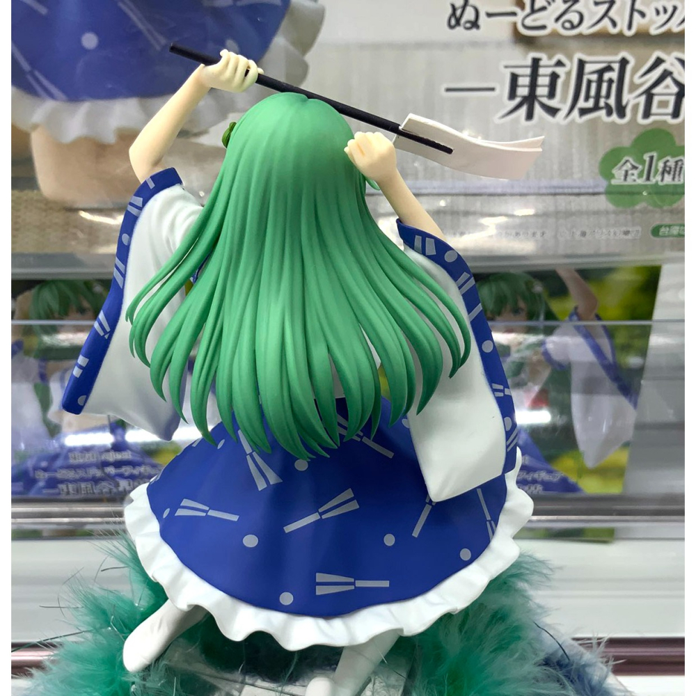 景品 FURYU 東方Project 泡麵杯蓋公仔 東風谷早苗-細節圖8