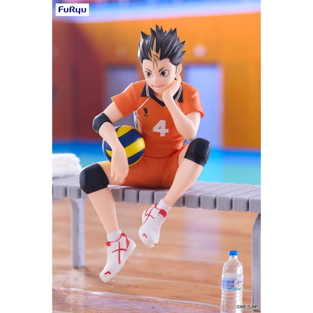 景品 FURYU 排球少年!! 泡麵杯蓋公仔 西谷夕-細節圖3
