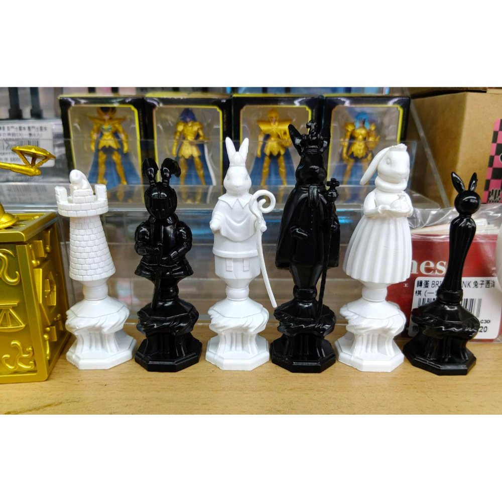 轉蛋 BRIGHT LINK 兔子西洋棋 (套6入) 400日幣-細節圖10