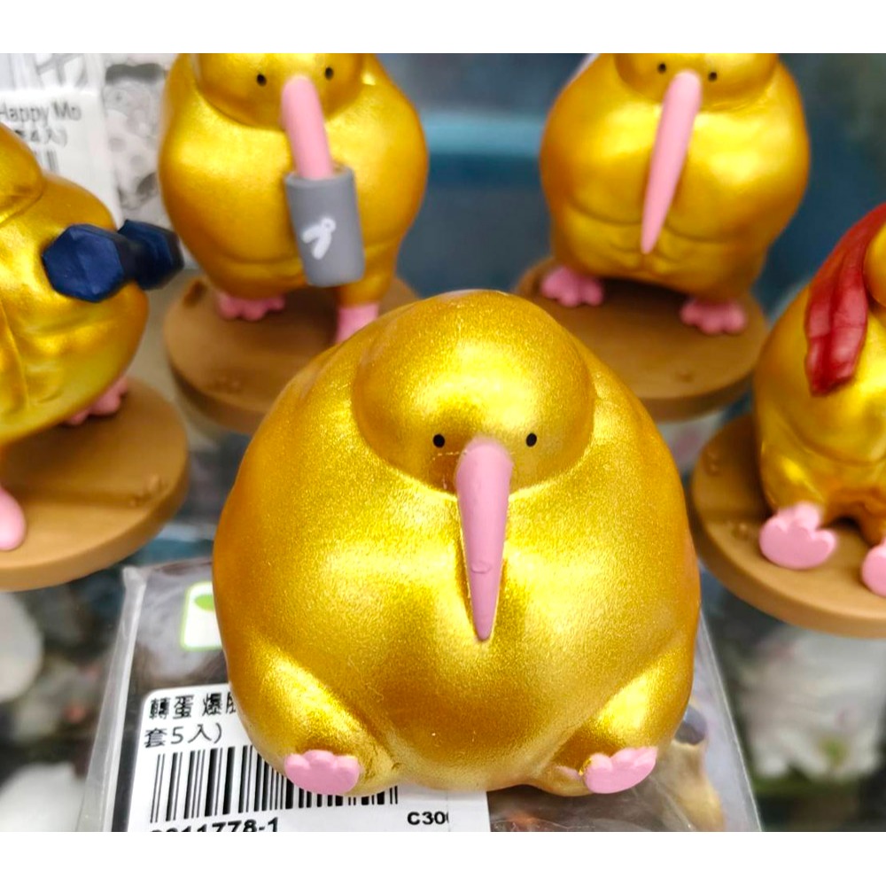 轉蛋 YELL 爆肌奇異鳥 GOLDEN (套5入) 200日幣(僅剩展示品)-細節圖3