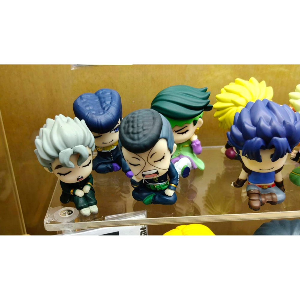 轉蛋 TAKARA JoJo的奇妙冒險第四部不滅鑽石 比肩休憩小公仔(套4入) 400日幣(僅剩展示品)-細節圖2