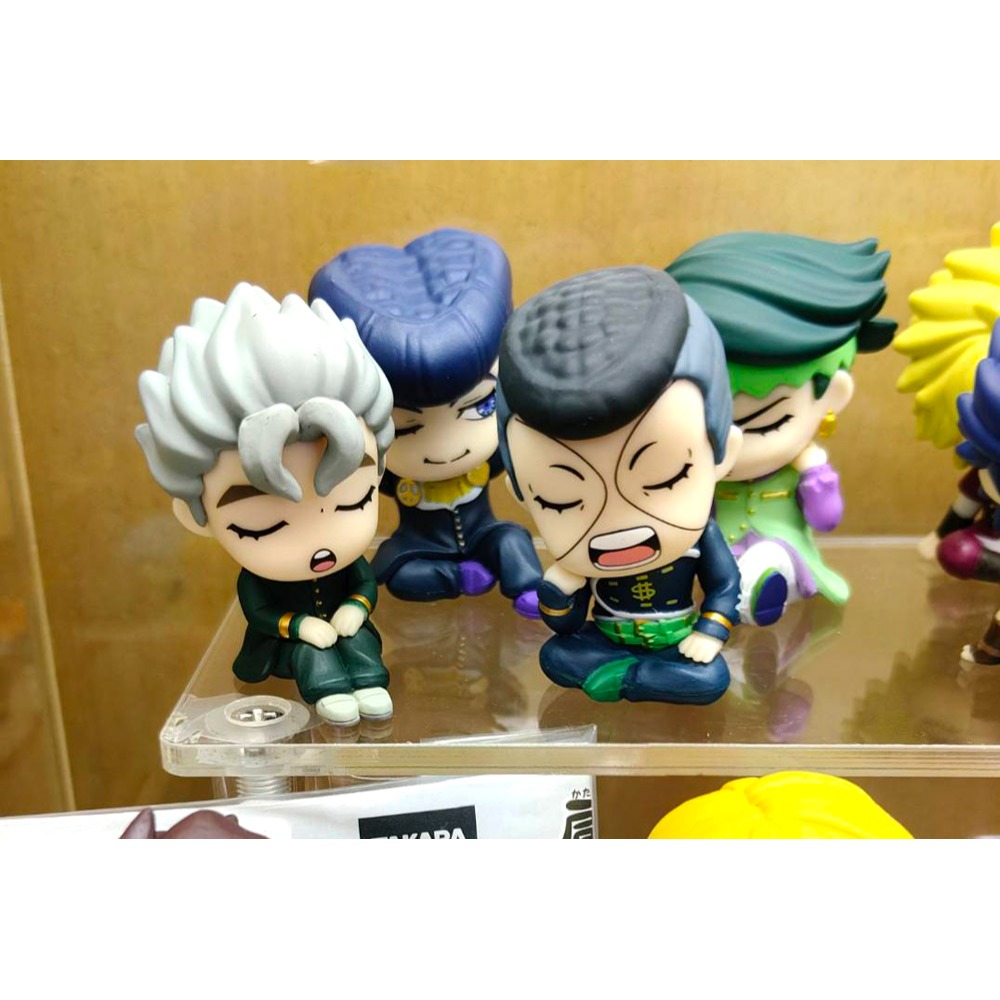 轉蛋 TAKARA JoJo的奇妙冒險第四部不滅鑽石 比肩休憩小公仔(套4入) 400日幣(僅剩展示品)-細節圖3