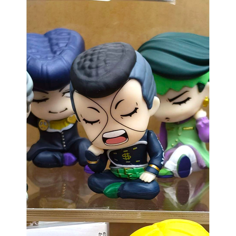 轉蛋 TAKARA JoJo的奇妙冒險第四部不滅鑽石 比肩休憩小公仔(套4入) 400日幣(僅剩展示品)-細節圖4
