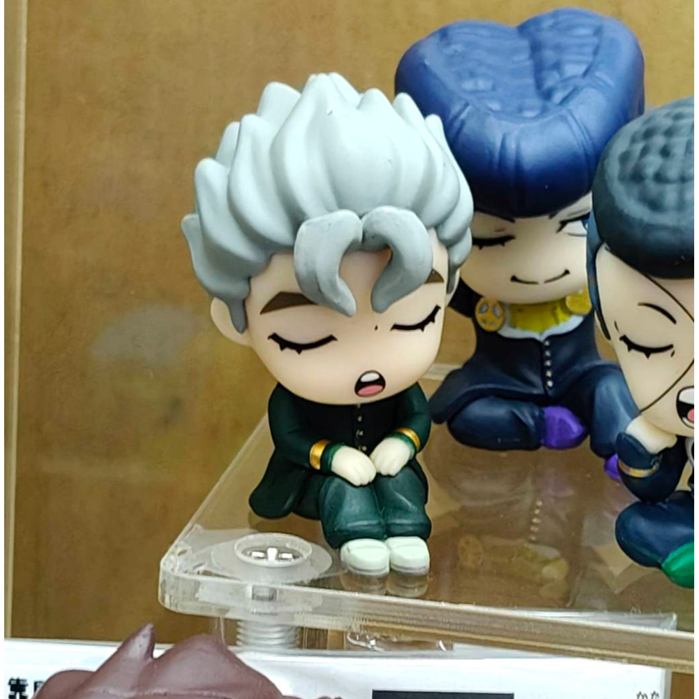 轉蛋 TAKARA JoJo的奇妙冒險第四部不滅鑽石 比肩休憩小公仔(套4入) 400日幣(僅剩展示品)-細節圖5