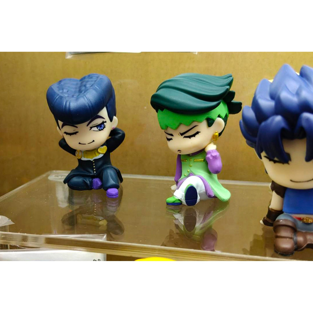 轉蛋 TAKARA JoJo的奇妙冒險第四部不滅鑽石 比肩休憩小公仔(套4入) 400日幣(僅剩展示品)-細節圖8