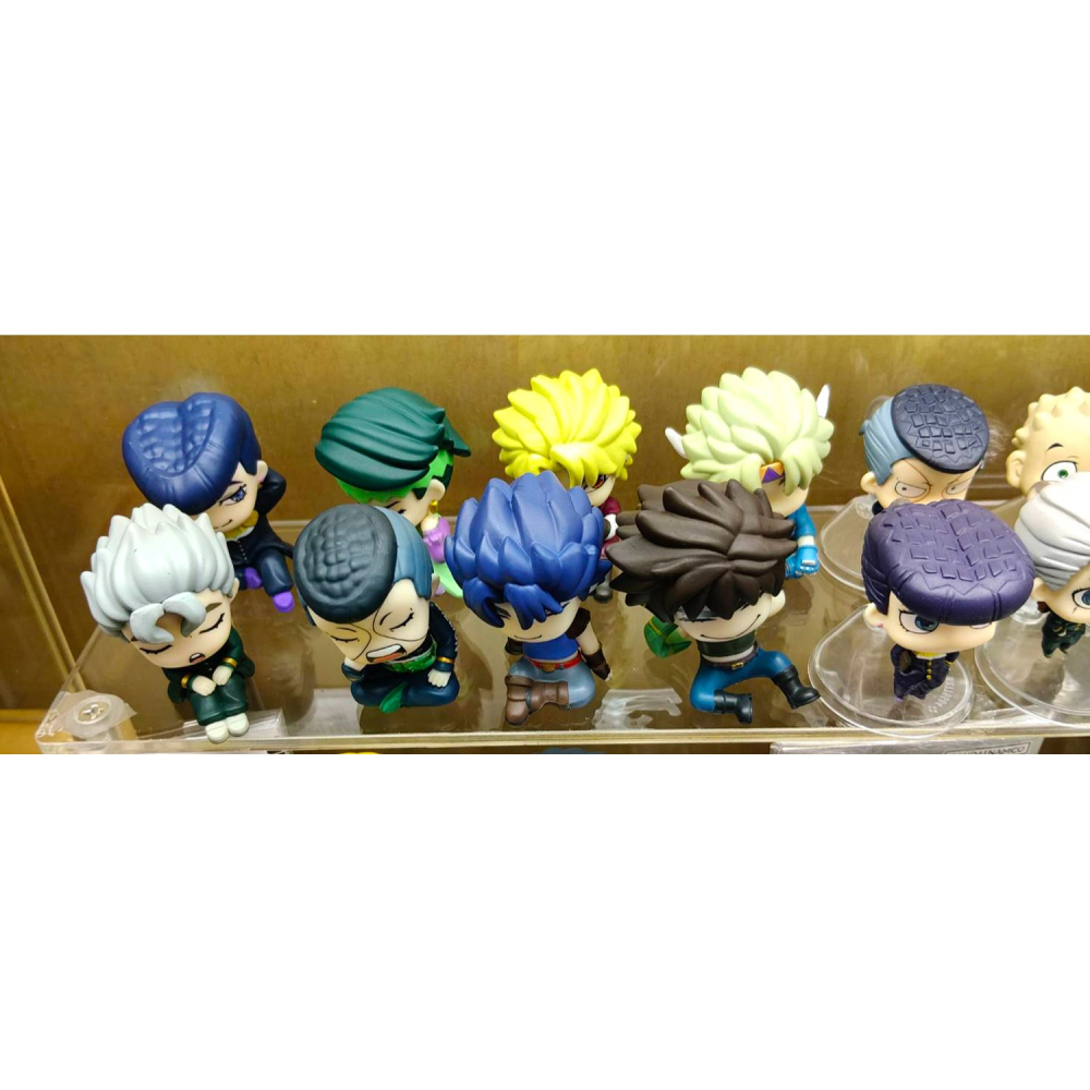 轉蛋 TAKARA JoJo的奇妙冒險第四部不滅鑽石 比肩休憩小公仔(套4入) 400日幣(僅剩展示品)-細節圖9