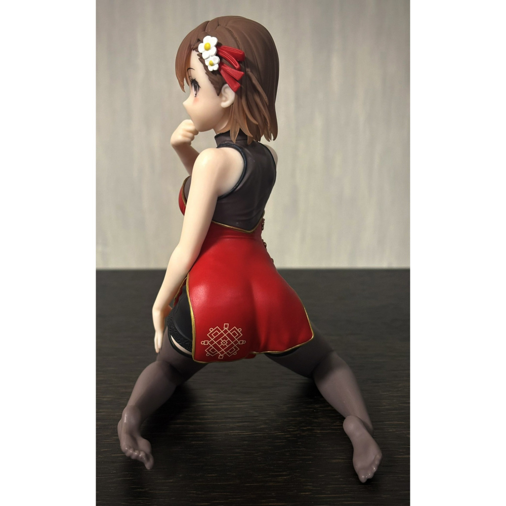 景品 TAITO 科學超電磁砲 Desktop Cute 御坂美琴 中華旗袍ver.-細節圖9