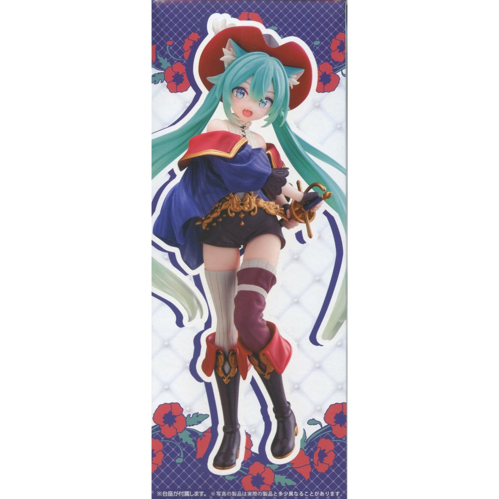景品 TAITO 初音未來 Wonderland 穿長靴的貓-細節圖3