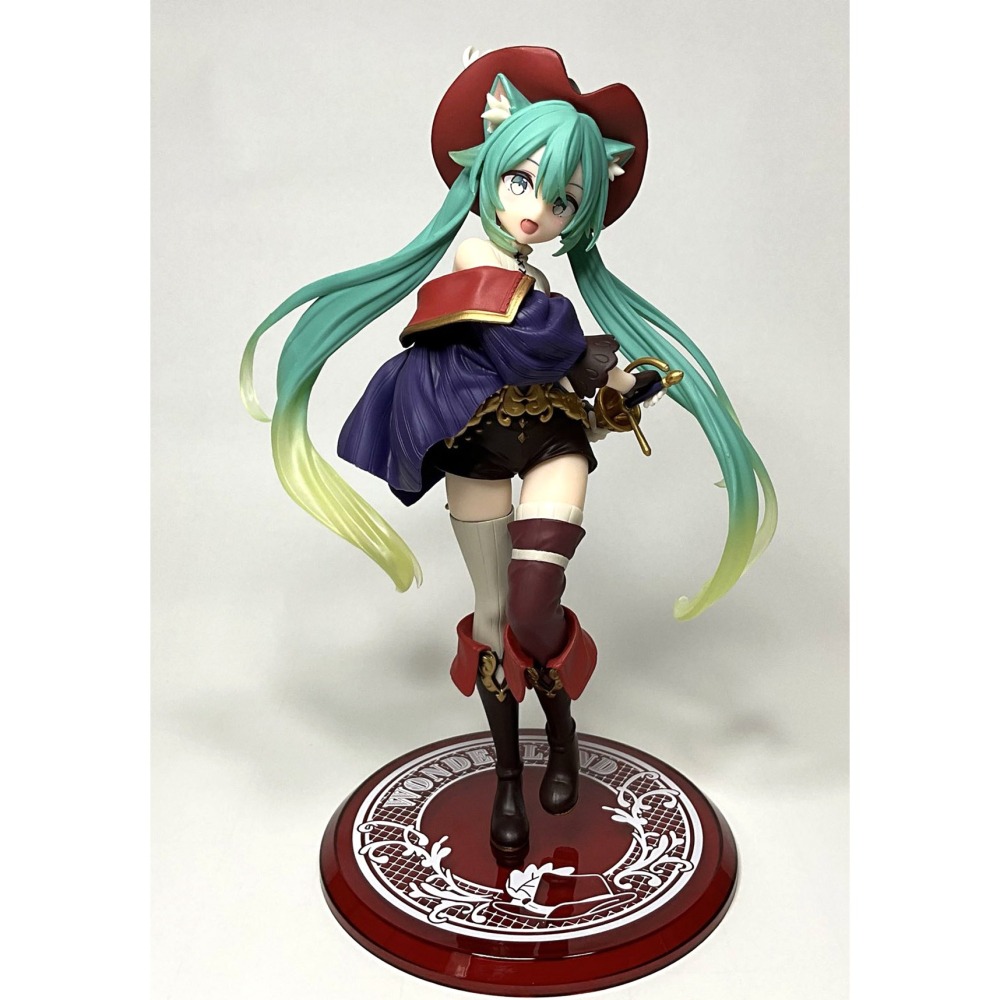 景品 TAITO 初音未來 Wonderland 穿長靴的貓-細節圖5